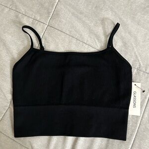 Glassons NWT Black Tank